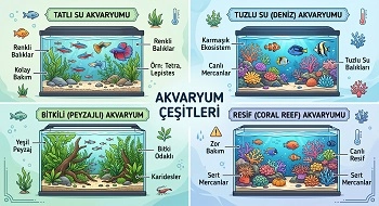 Akvaryum Çeşitleri Nelerdir?