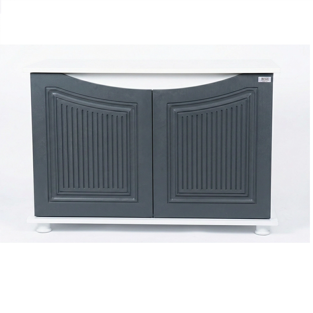 Kanki%20Pet%20Western%20Seri%20Akvaryum%20Sehpası%20WESTERN10031-ANT1%20|%20100x31x69%20cm%20Beyaz-Antrasit