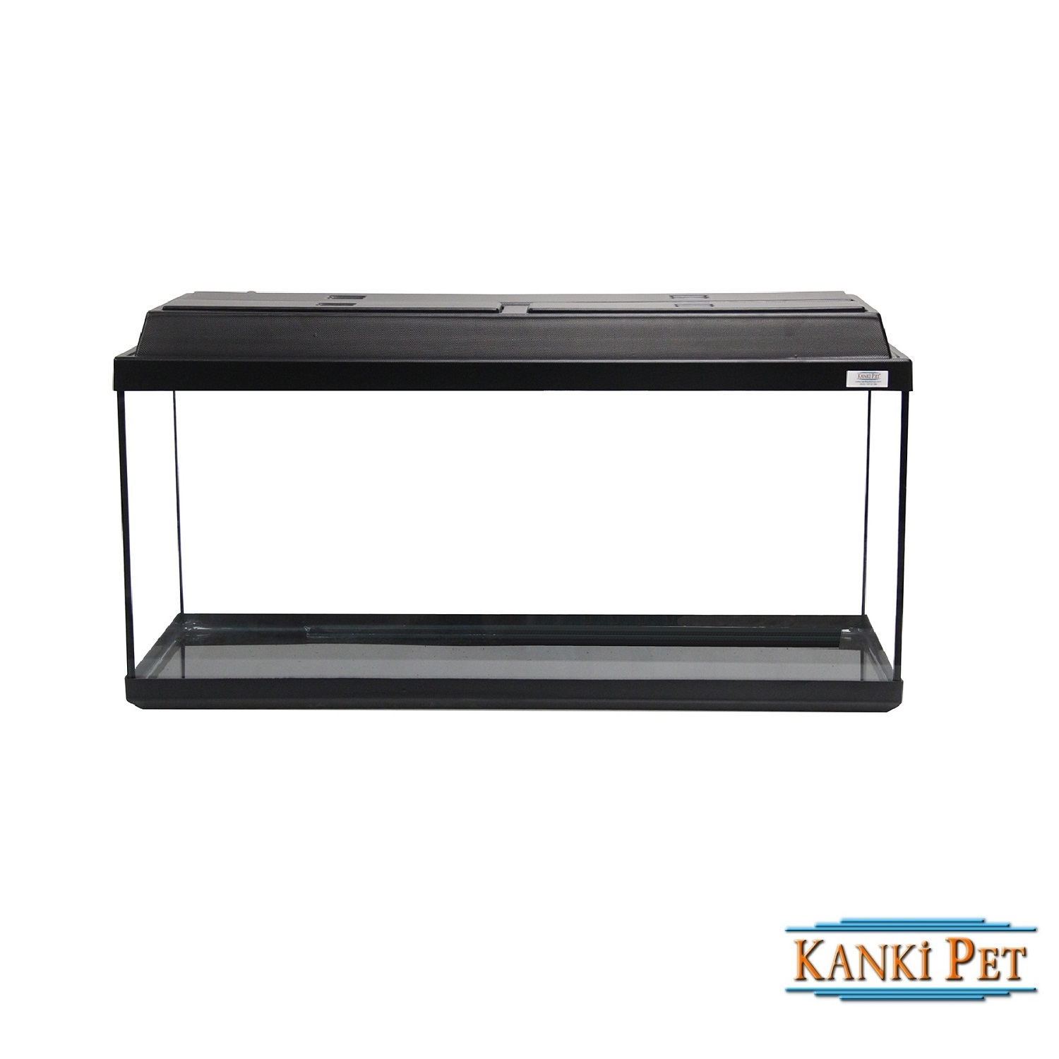 Kanki%20Pet%20100%20Cm%20Akvaryum%20Düz%20Siyah%20Tam%20Kapak