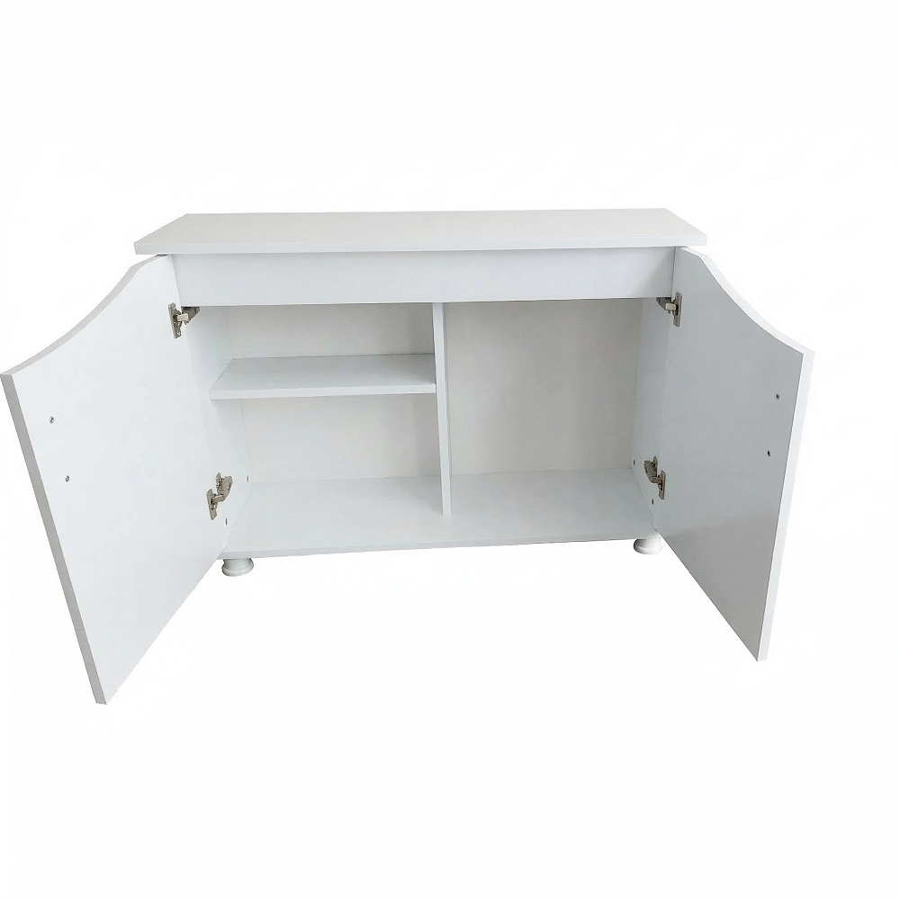 Kanki%20Pet%20100%20Cm%20MDF%20KP10001BY%20Flex%20Beyaz%20Kapaklı%20Akvaryum%20Sehpası%20100x31x69%20cm