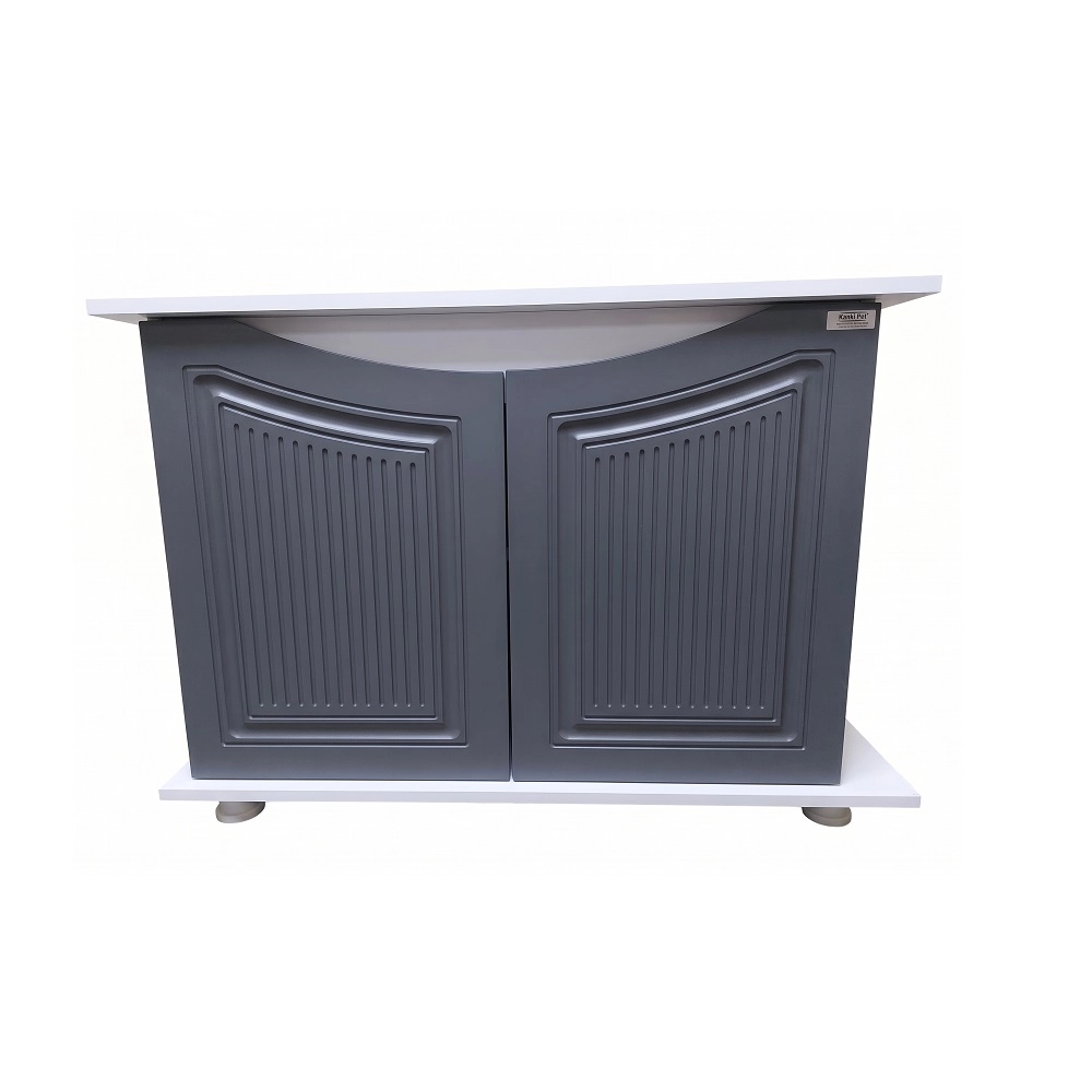Kanki%20Pet%20Western%20Seri%20Akvaryum%20Sehpası%20WESTERN10040-ANT10%20|%20100x40x69%20cm%20Beyaz-Antrasit