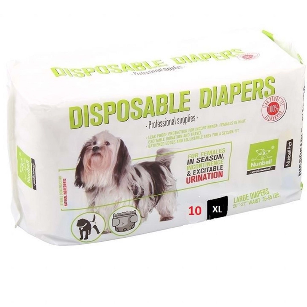 NUNBELL%20Alt%20Bağlama%20Bezi%2010’lu%20XL%20|%20Köpek%20Çiş%20Külodu,%20Regl%20ve%20Hasta%20Köpek%20Bezi