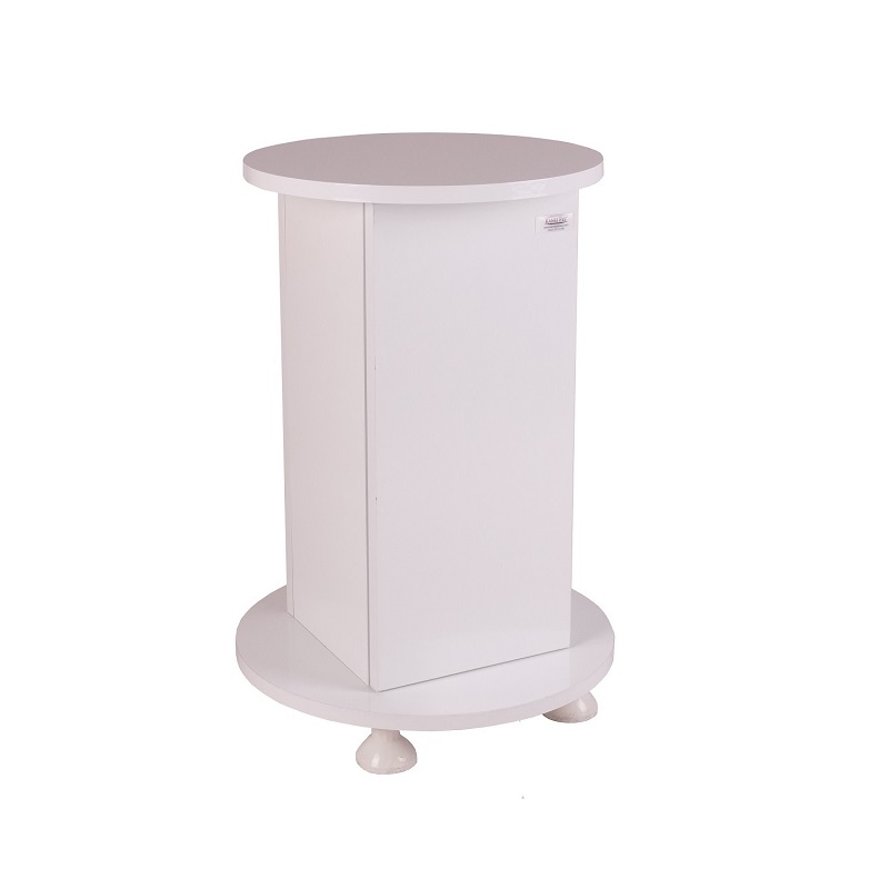 Kanki%20Pet%20Silindir%20Kuş%20kafes%20standı%20Beyaz%2040%20cm%20Çap