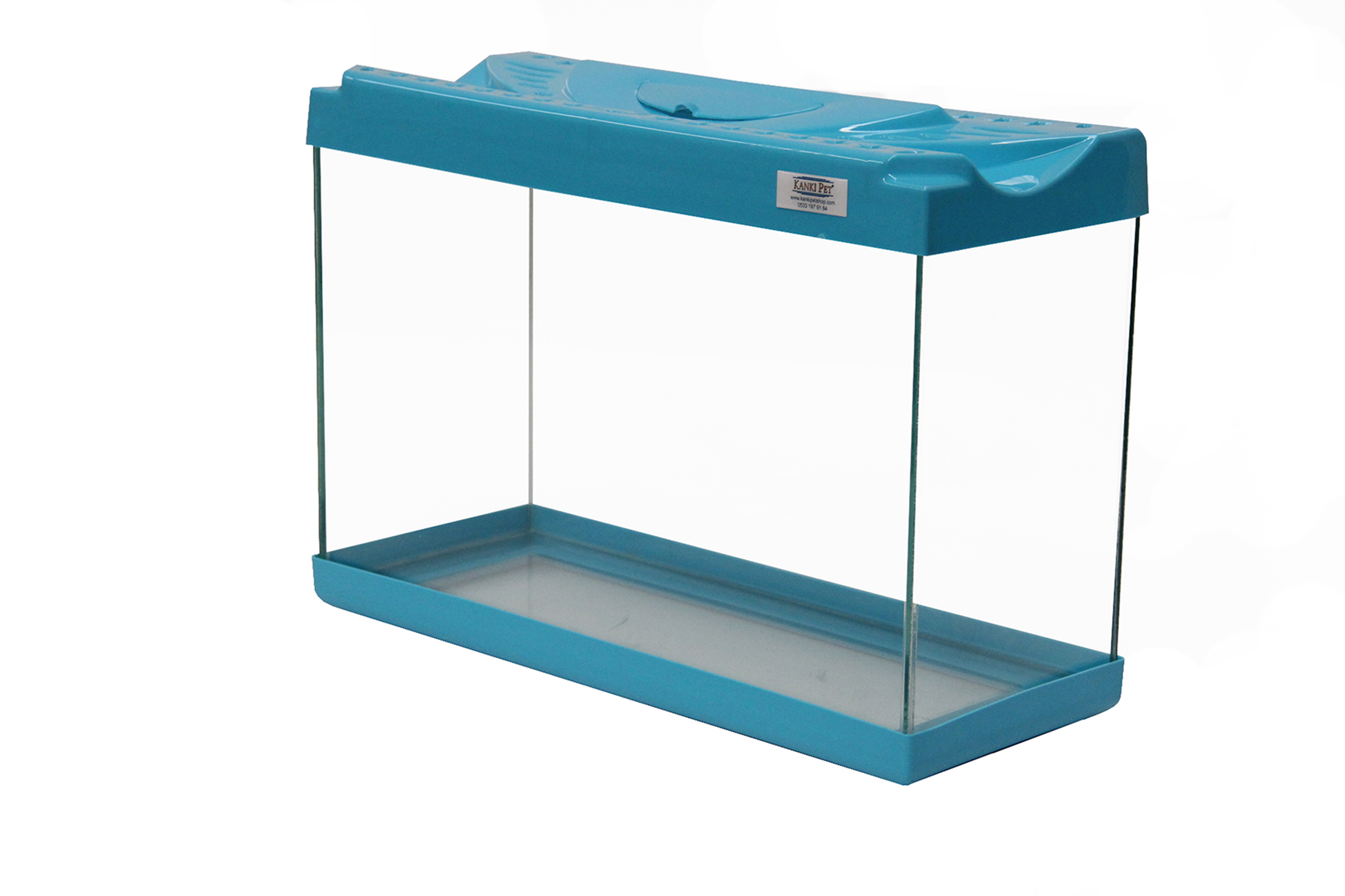 Kanki%20Pet%2030%20Cm%20Akvaryum%20Hazır%20Set%203018%20Turkuaz