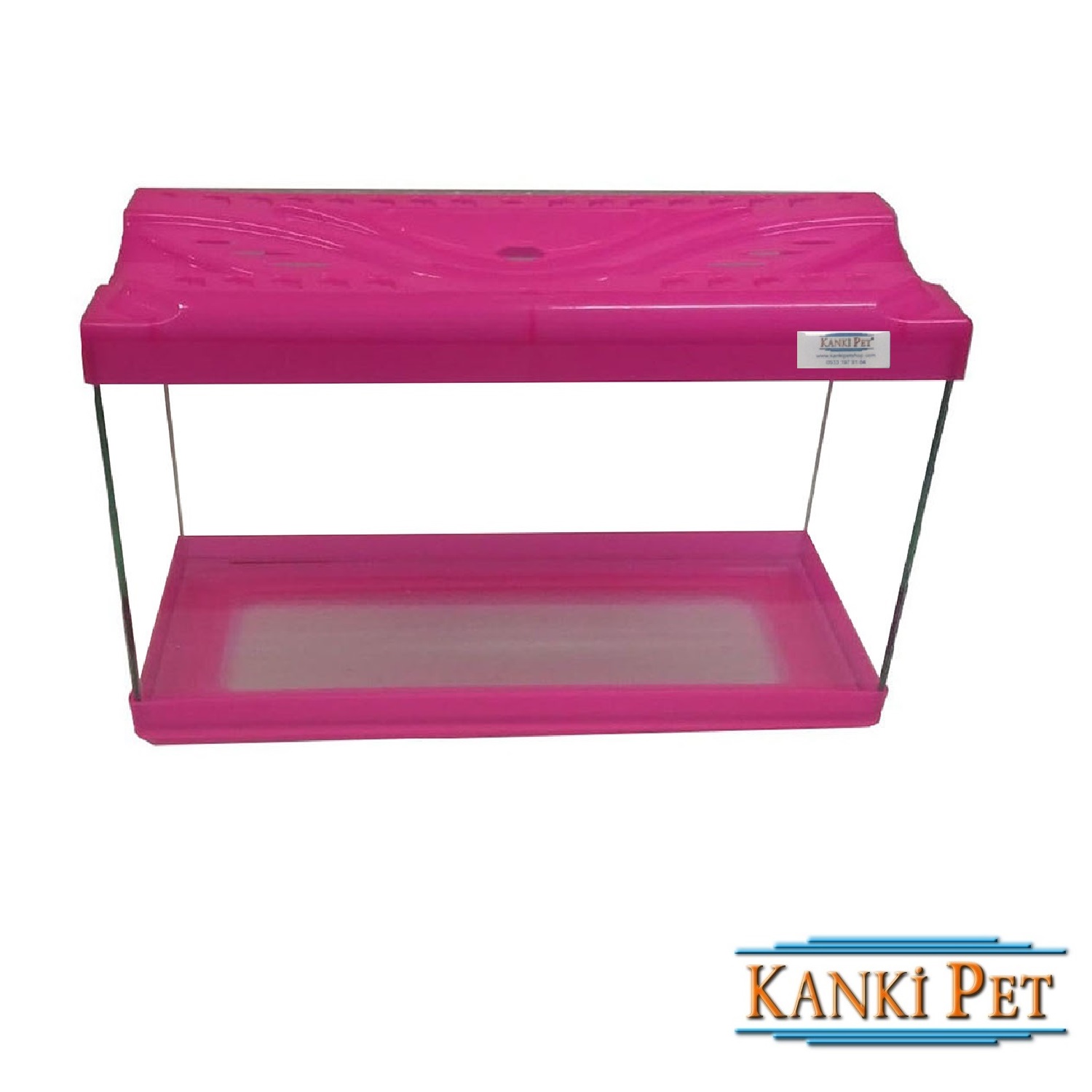 Kanki%20Pet%2030%20Cm%20Akvaryum%20Hazır%20Set%203018%20Pembe