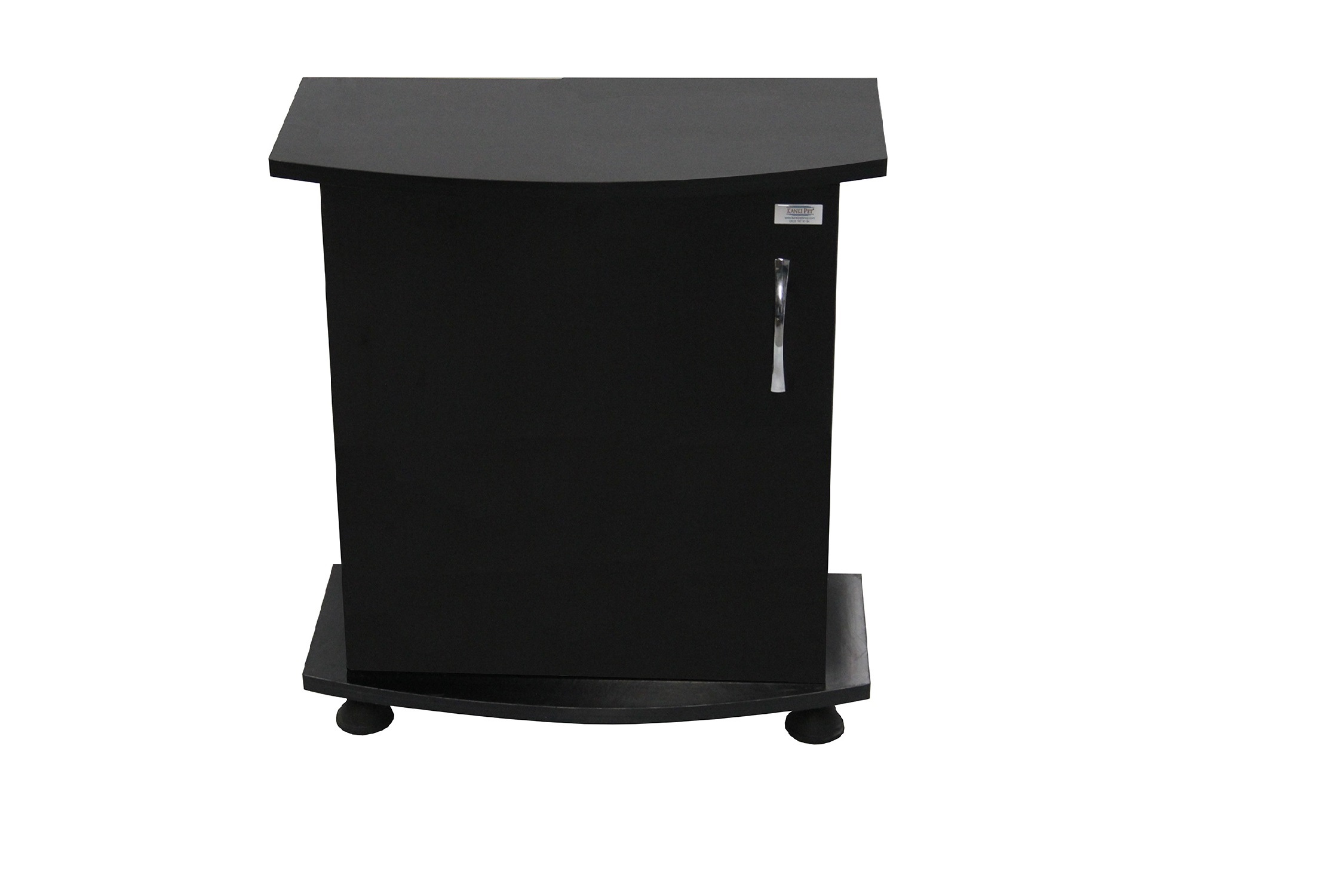Kanki%20Pet%2050%20Cm%20MDF%20Bombeli%20Akvaryum%20Sehpa%20Siyah%2050x27x67%20Cm