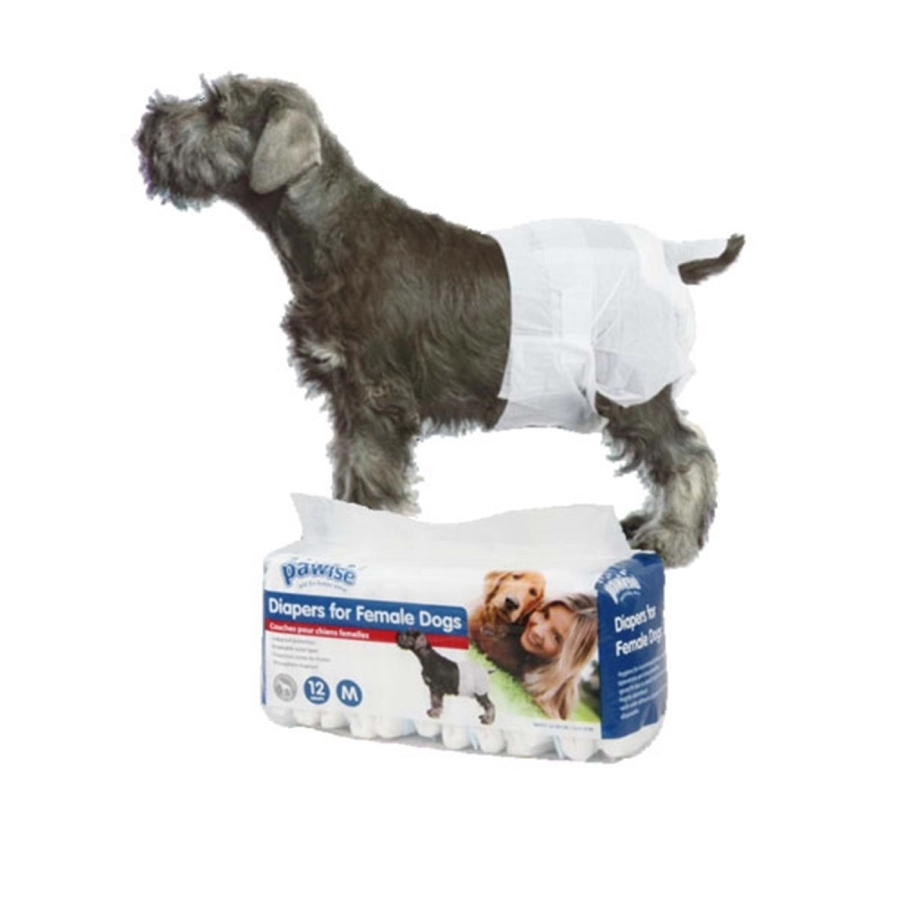 Pawise%20Köpek%20Alt%20Bağlama%20Bezi%20XL%20(12%20Adet):%20Emici,%20Sızdırmaz%20ve%20Konforlu%20Külot%20Bez