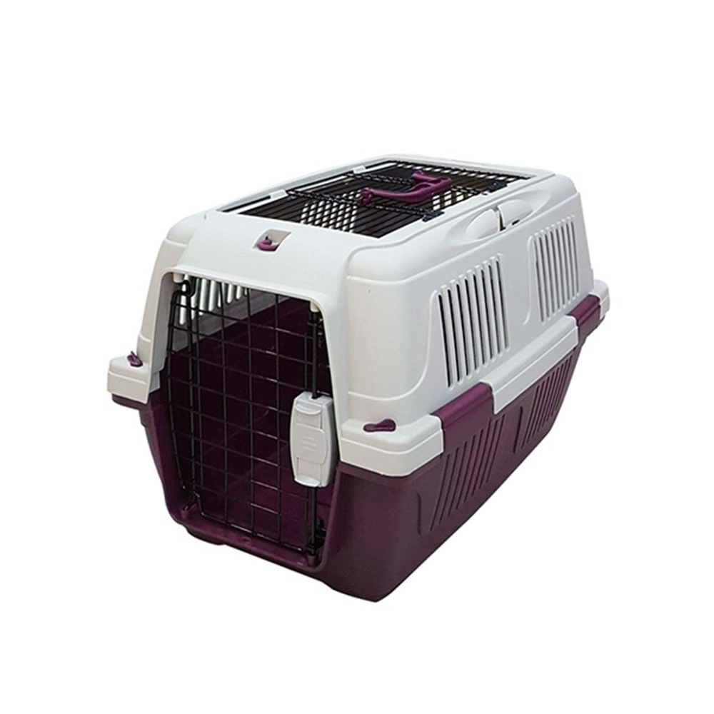Strong%20CD4%20Jumbo%20Kedi%20Köpek%20Taşıma%20Çantası%20Üstten%20Açılabilir%20Bordo%2063x41x40%20cm