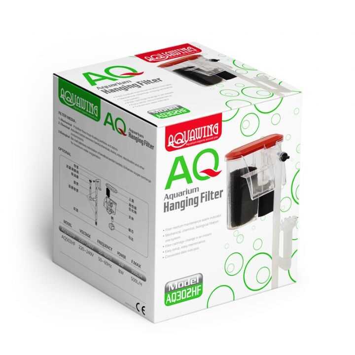 Aquawing%20AQ302HF%20Akvaryum%20Slim%20Şelale%20Askı%20Filtresi%205W%20300%20L/H