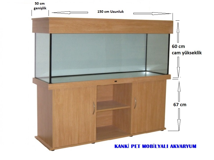 Kanki%20Pet%20150%20cm%20MDF%20Mobilyalı%20Akvaryum%20150x50x60%20Cm(Raflı)