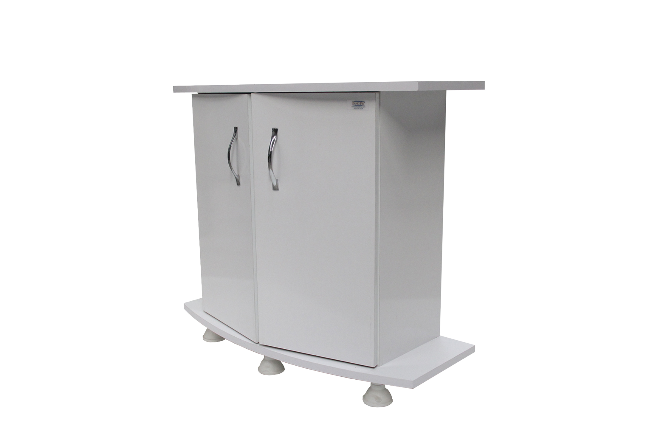 Kanki%20Pet%2080%20Cm%20MDF%20Bombeli%20Beyaz%20Akvaryum%20Sehpa