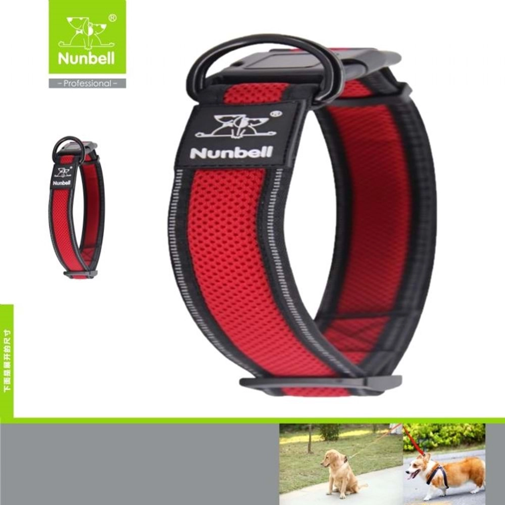 Nunbell%20Köpek%20Boyun%20Tasması%20Air-Mesh%202CM