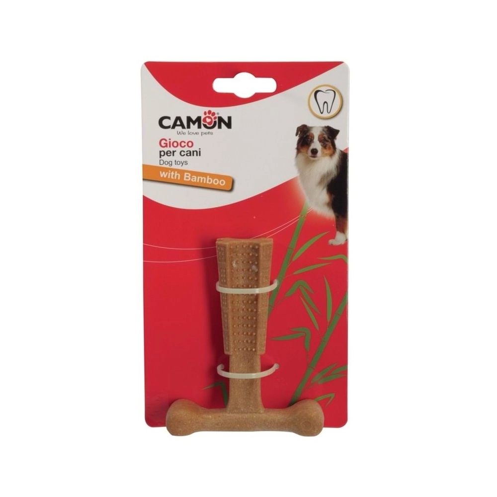 Camon%20Kemik%20Biçiminde%20Bambu%20Köpek%20Oyuncağı%2015%20Cm:%20Dayanıklı%20ve%20Diş%20Dostu