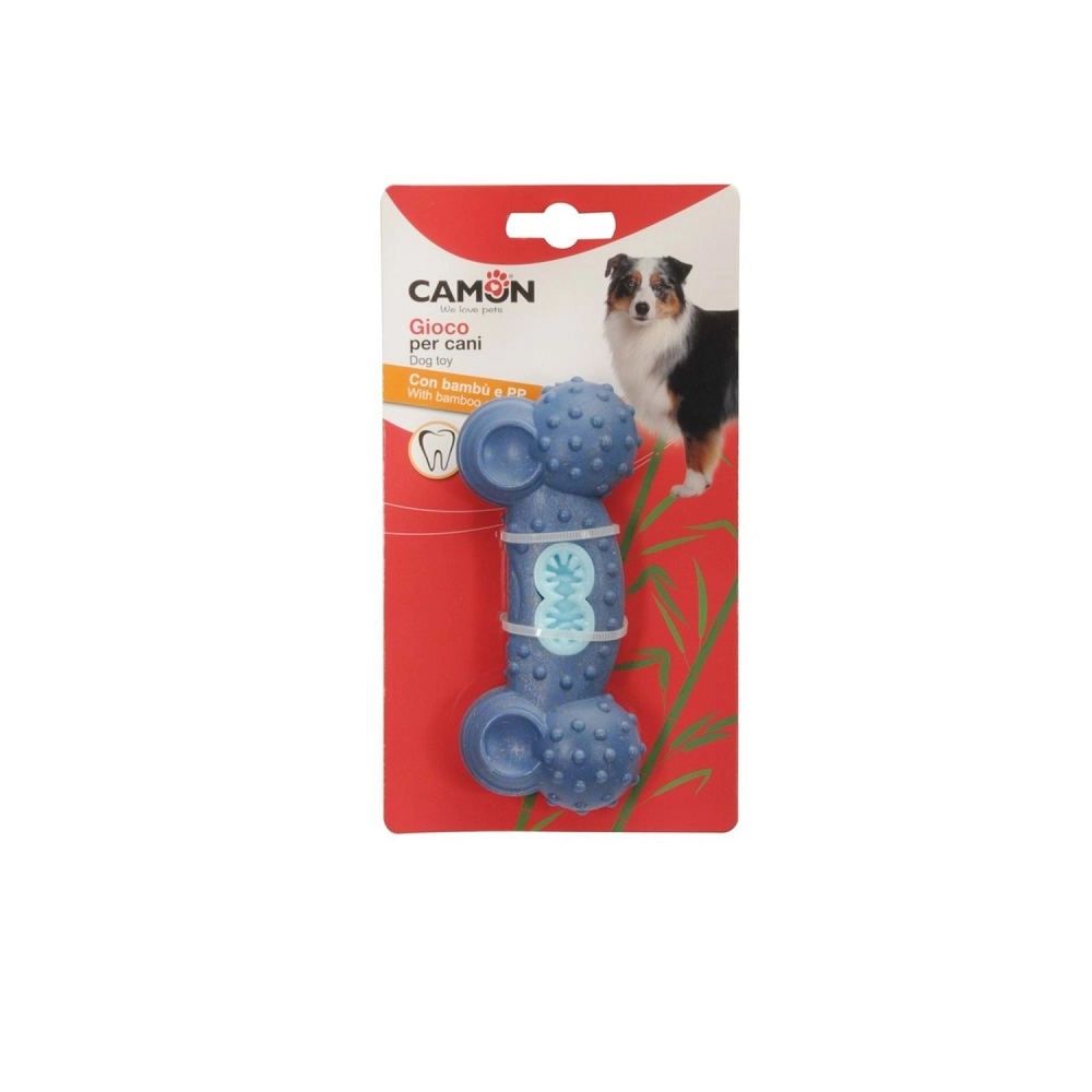 Camon%20Bambu%20ve%20PP%20Ödül%20Kemiği%20Köpek%20Oyuncağı%2013%20Cm:%20Dayanıklı%20Diş%20Kaşıma%20Oyuncağı