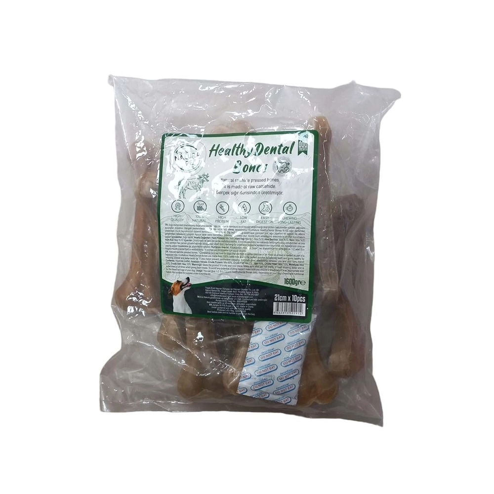 Eco%20Natura%20Pet%20Healty%20Dental%20Bones%20Natural%20Pres%20Kemik%2015cm%2020li%201600Gr
