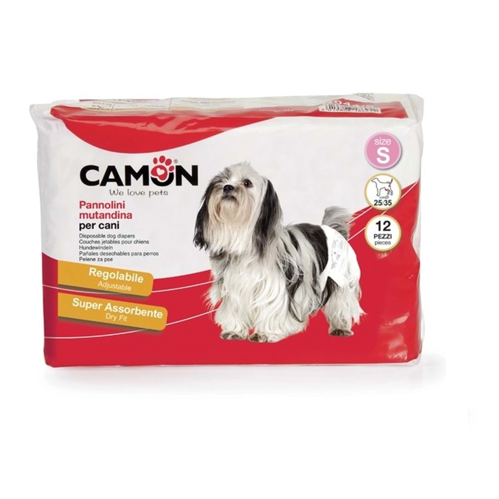 Camon%20Külot%20Bez%20XL:%20Köpekler%20İçin%20Tek%20Kullanımlık%20Süper%20Emici%20Bez%20(55-65%20cm)
