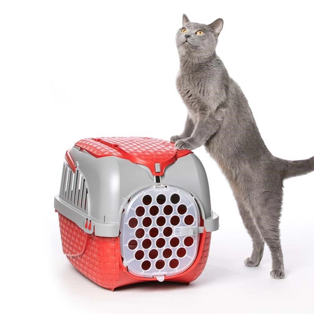 Bama%20Köpekler%20ve%20Kediler%20İçin%20Transporter%20Kırmızı%2052x33x34%20cm