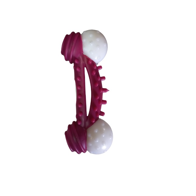 Dental%20Topuzlu%20Büyük%20Kemik%20Köpek%20Oyuncağı%20Diş%20Kaşıyıcı%20Plastik%20Mor%2016x7%20cm