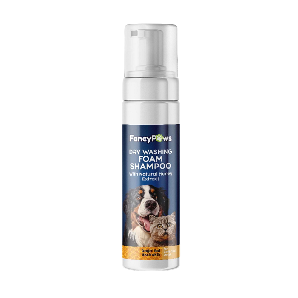 Fancy%20Paws%20Dry%20Washing%20Foam%20Shampoo%20Bal%20Özlü%20200ml