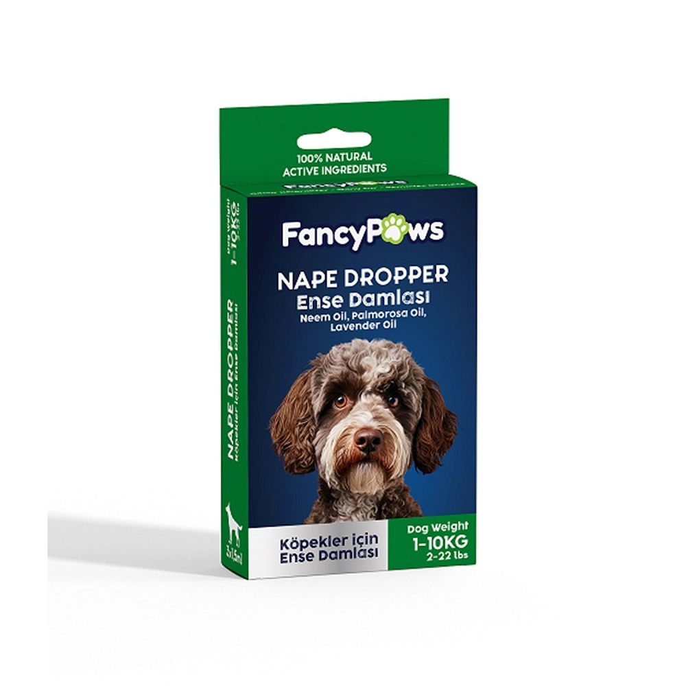 Fancy%20Paws%20Köpek%20Ense%20Damlası%2020-40%20Kg%20|%20Bitkisel%20Koku%20Giderici%20&%20Tüy%20Parlatıcı