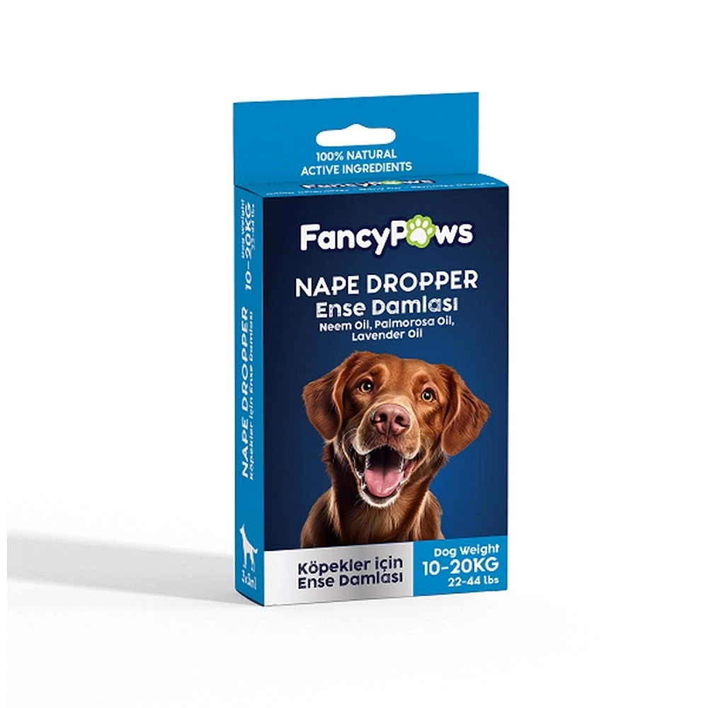 Fancy%20Paws%20Ense%20Damlası%2010-20%20Kg:%20Bitkisel%20Tüy%20ve%20Deri%20Bakım%20Yağı%20(3x3ml)