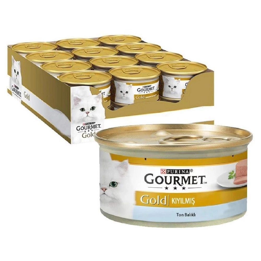 GOURMET%20GOLD%20KIYILMIŞ%20TON%20BALIKLI%2085%20Gr%20x%2012%20Adet