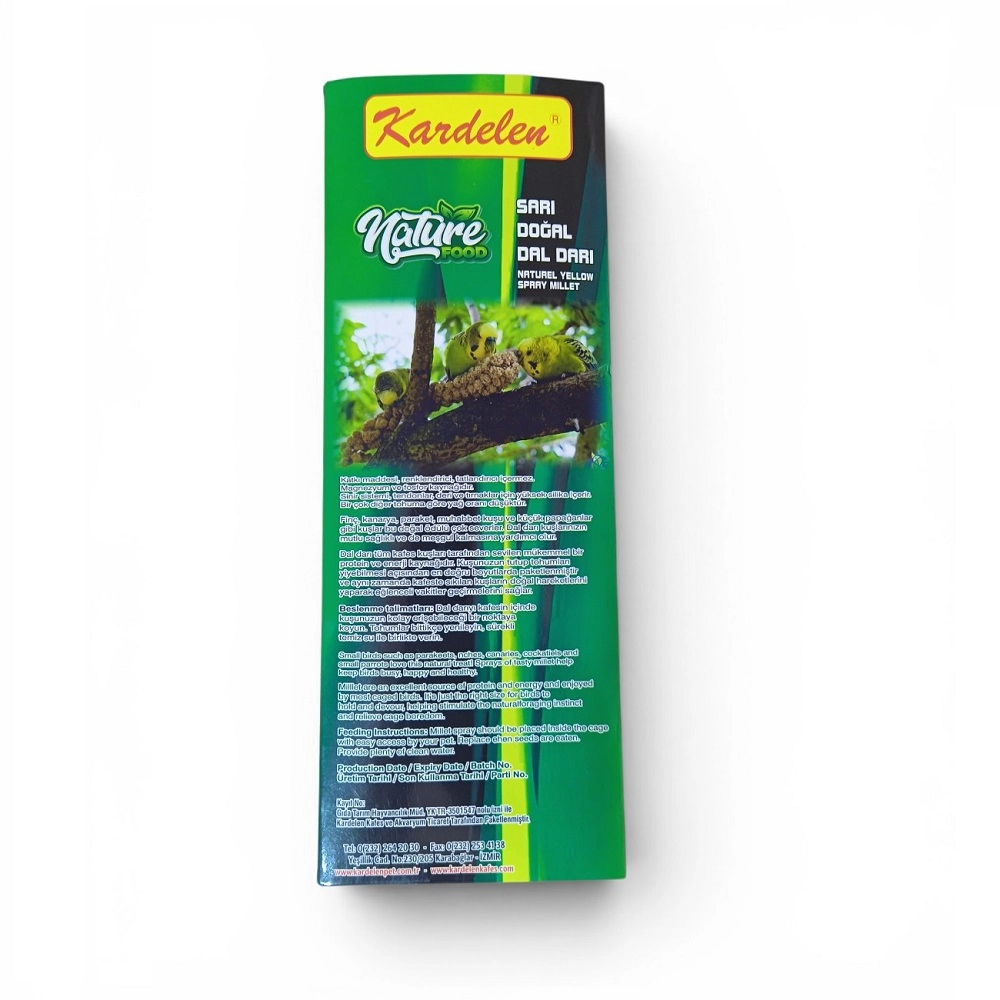 Kardelen%20Nature%20Food%20Sarı%20Doğal%20Dal%20Darı%20Kuş%20Ödül%20Yemi%20100%20gr