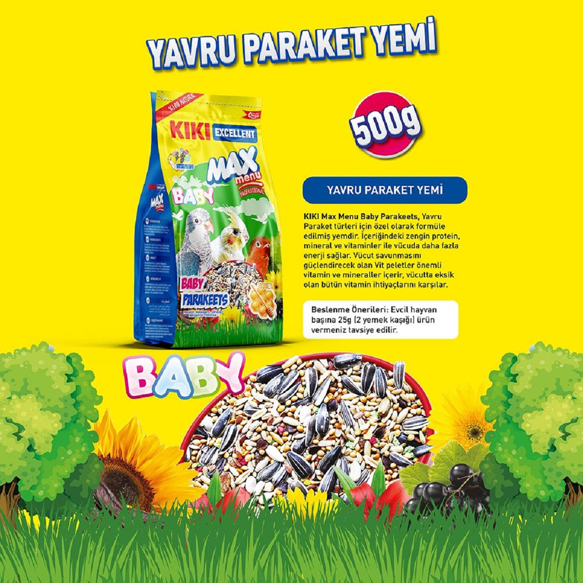 KIKI%20Excellent%20Kuş%20Max%20Menu%20Baby%20Paraket%20–%20Yavru%20Paraket%20Kuşu%20Yemi%20500gr