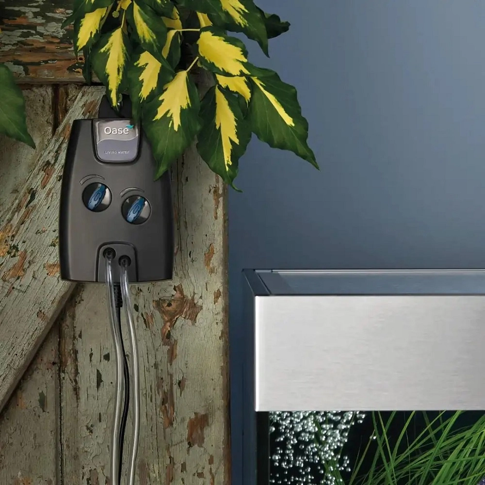 OASE%20OxyMax%20400%20Çift%20Çıkışlı%20Hava%20Motoru%20400%20L/H