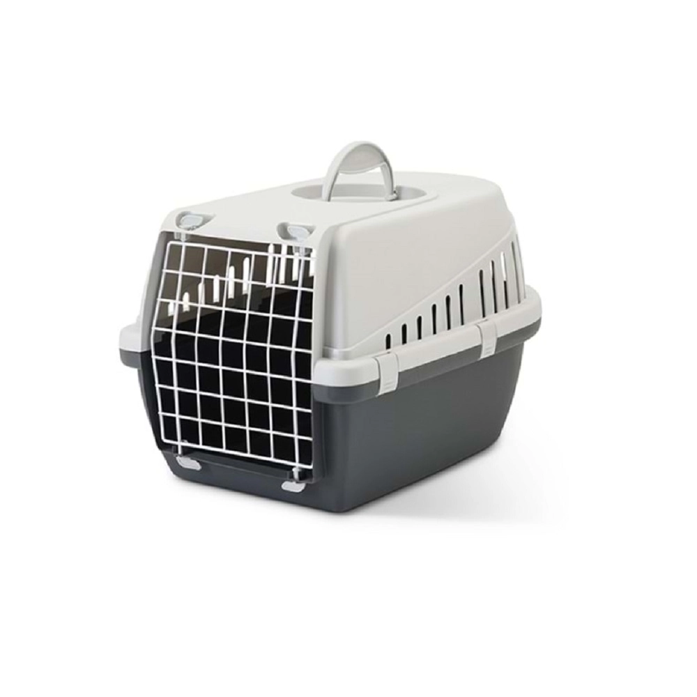 SAVIC%20Trotter%201%20Antrasit%20Kedi%20ve%20Küçük%20Köpek%20Taşıma%20Kafesi%20IATA%20Onaylı