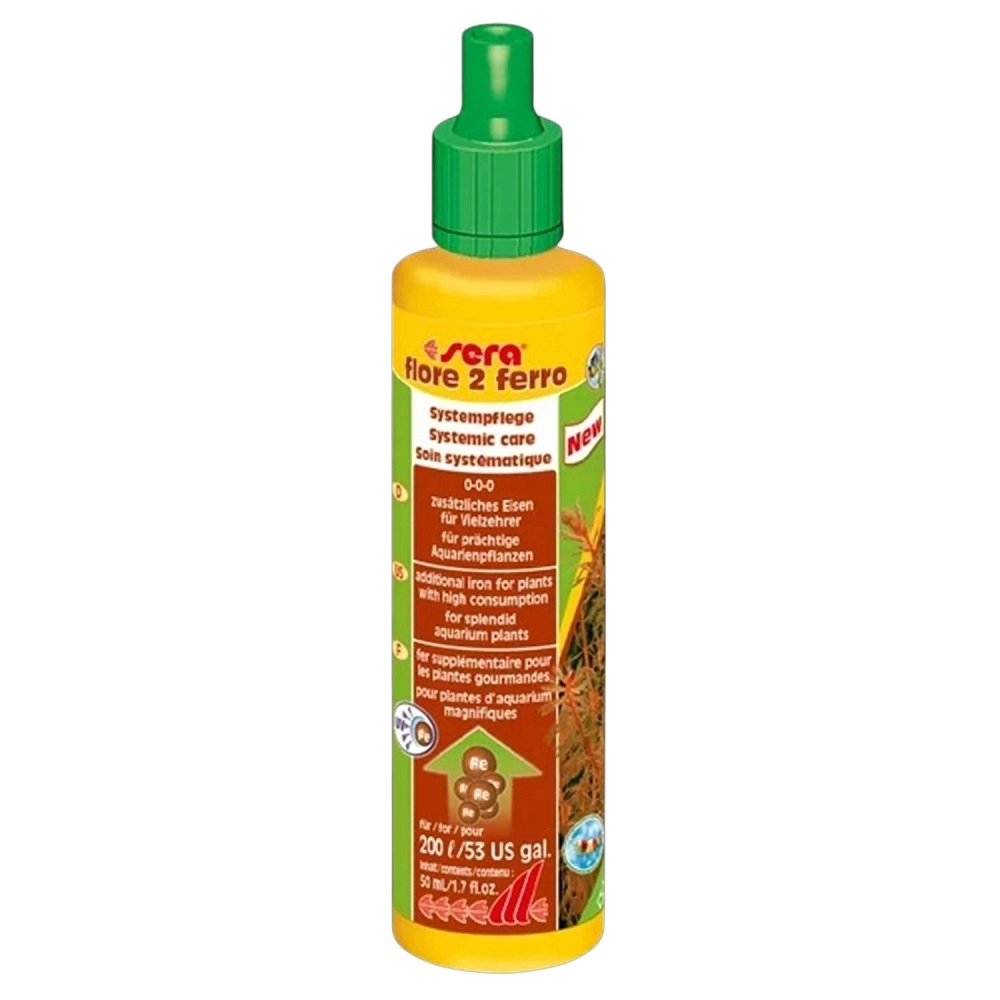 Sera%20Flore%202%20Ferro%2050%20ml%20Akvaryum%20Bitkileri%20İçin%20Sıvı%20Demir%20Gübresi