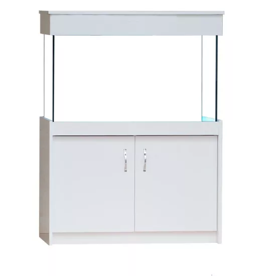 Kanki Pet 100 Cm Mobilyalı Lüks Akvaryum MDF Beyaz