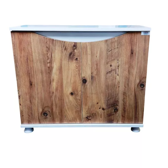 Kanki Pet 80 Cm MDF KP8028FAC Flex Atlantik Çam Kapaklı Akvaryum Sehpası 80x28x69 cm