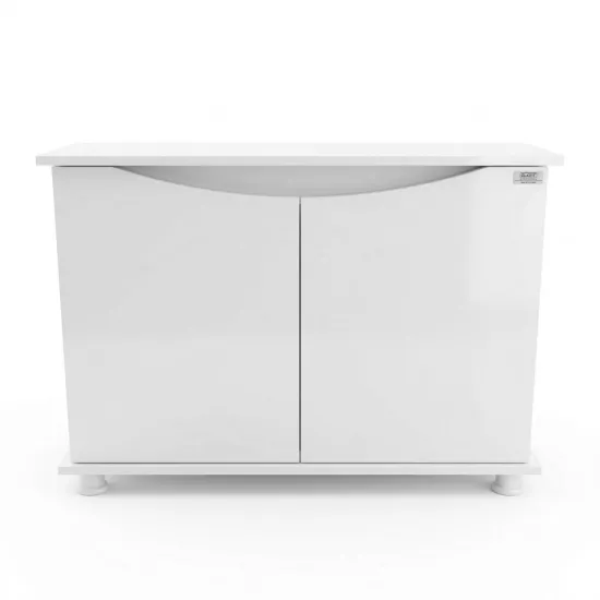 Kanki Pet 100 Cm MDF KP1000125BY Flex Beyaz Kapaklı Akvaryum Sehpası 100x31x69 cm