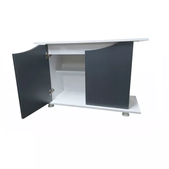 Kanki Pet 100 Cm MDF KP1004010ANT Flex Antrasit Kapaklı Akvaryum Sehpası 100x40x69 cm