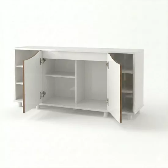 Kanki Pet 120 Cm WESTERN 12050-BCV1 MDF Akvaryum Beyaz Sehpa 120X50X69