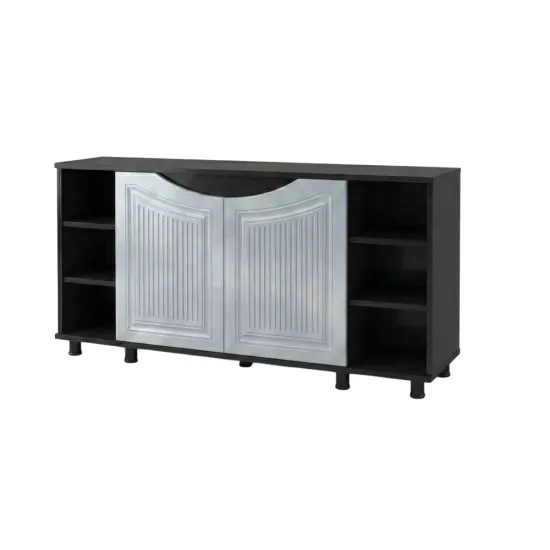 Kanki Pet 150 Cm Westarn MDF Akvaryum Siyah Sehpa