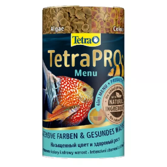 Tetra Pro Menu Tropikal Pul Balık Yemi - 250ML
