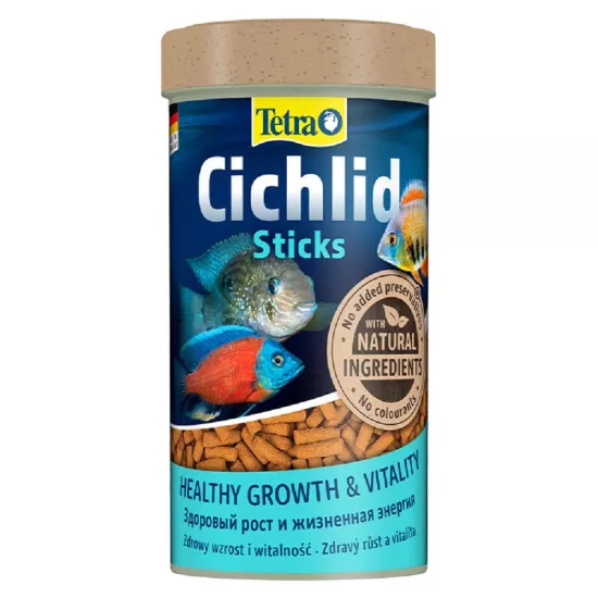Tetra Cichlid Sticks Cichlid Çubuk Balık Yemi - 250ML