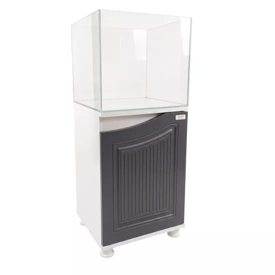 Kanki Pet Ultra Clear Nano West Mobilyalı Akvaryum 40 cm Antrasit 64 L