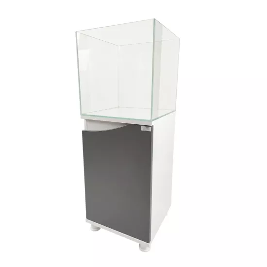 Kanki Pet 40 cm Ultra Clear Nano Flex Mobilyalı Akvaryum Antrasit - 64 Litre
