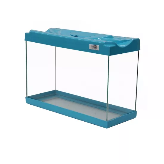 Kanki Pet 35 cm Akvaryum Set 35x30x16,5 Cm 3518 Hazır Set Mavi