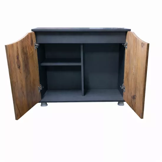 Kanki Pet 80 Cm MDF KP8045FANT Flex Atlantik Çam Kapaklı Akvaryum Sehpası 80x45x69 cm