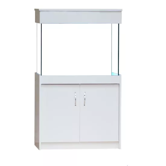 Kanki Pet 80 Cm Mobilyalı Lüks Akvaryum MDF Beyaz
