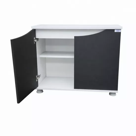 Kanki Pet 80 Cm MDF KP8028ANT Flex Antrasit Kapaklı Akvaryum Sehpası 80x28x69 cm