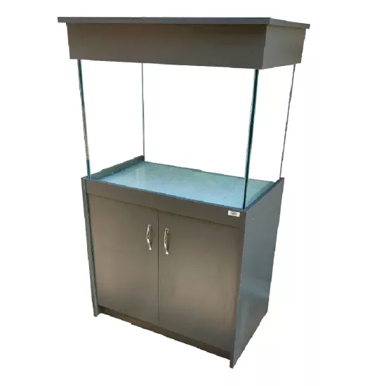 Kanki Pet Mobilyalı 80 x 50 x 60 cm (240 Litre) Antrasit