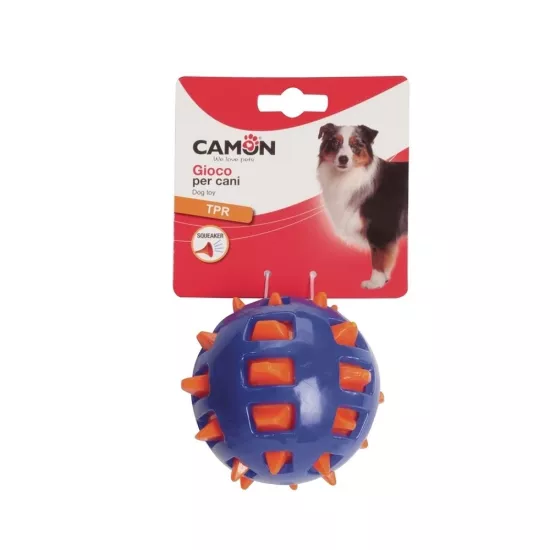 Camon Diken Uçlu Gıcırtılı Köpek Topu 10 Cm