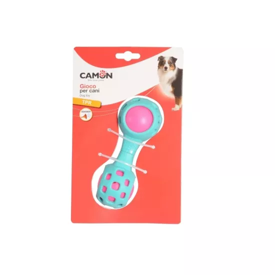 Camon TPR Gıcırtılı Bilyalı Köpek Kemiği 16 Cm