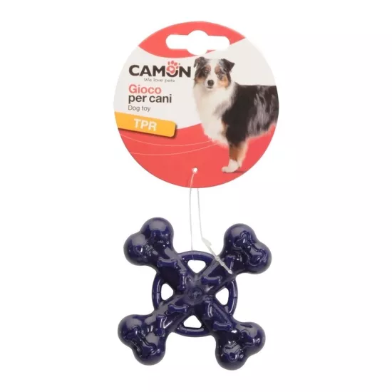 Camon Çapraz TPR Köpek Kemik Oyuncağı 12.5cm
