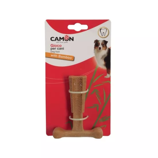 Camon Kemik Biçiminde Bambu Oyuncak 15Cm